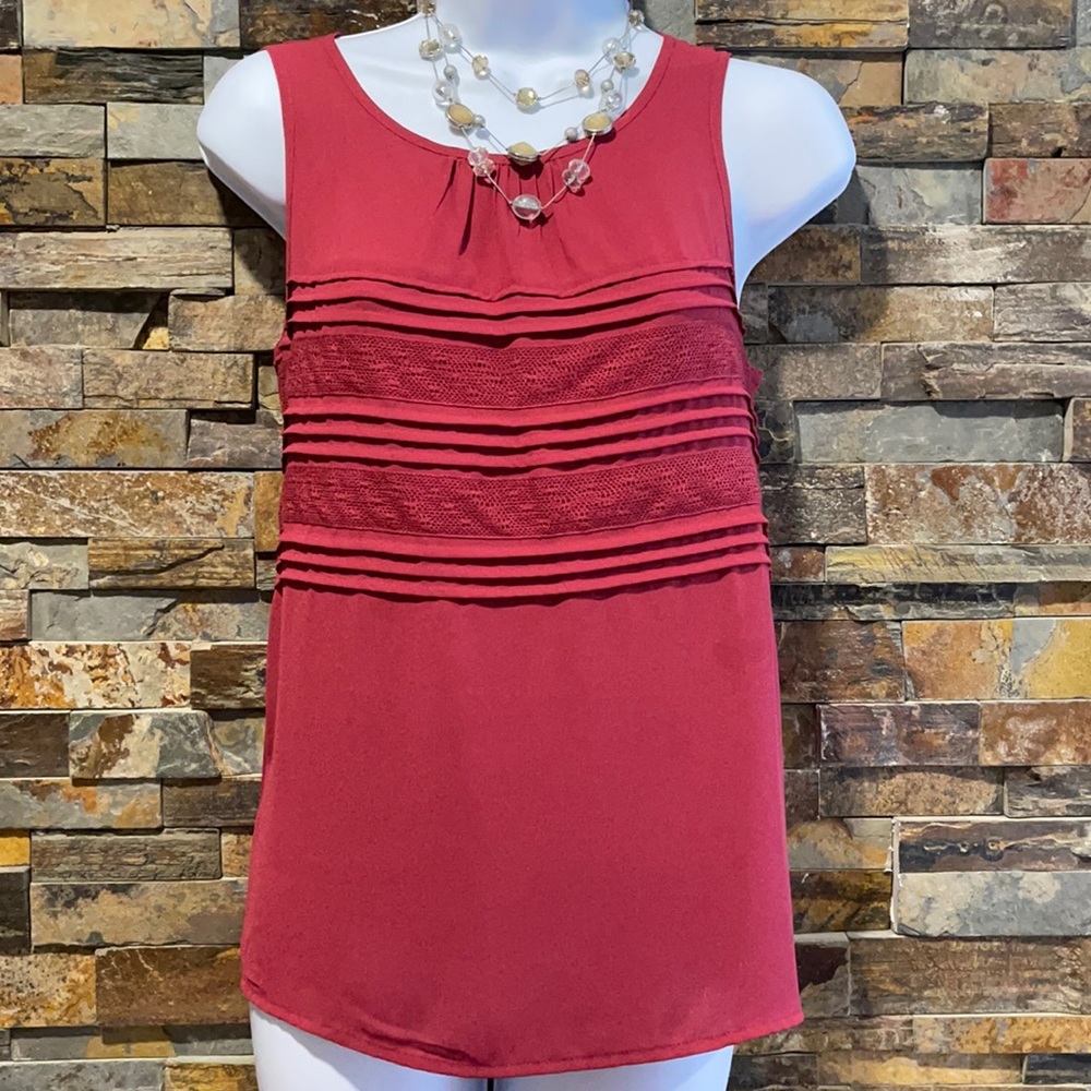 LOFT Ann Taylor sleeveless shirt- Petite S